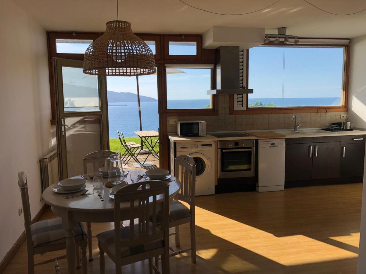 Adosado En La Costa Con Excelentes Vistas Al Estuario De Urdaibai Villa Mundaka Exterior photo